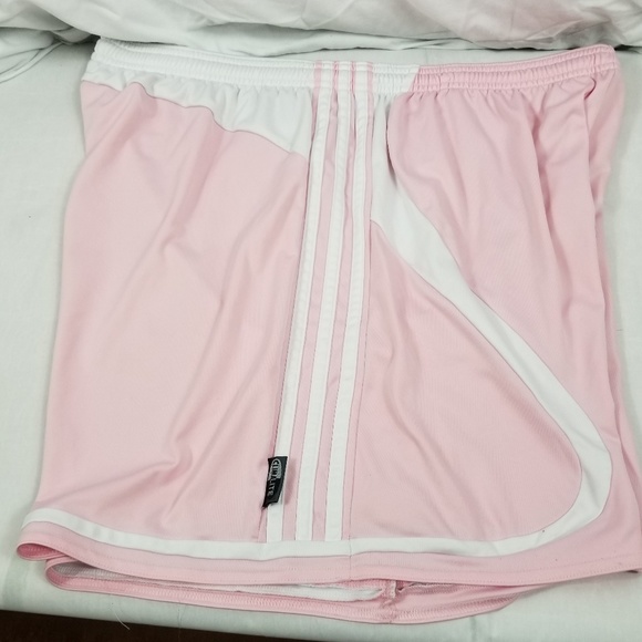 While and Pink Nike Running Shorts sz XL - Picture 2 of 4